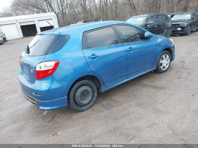 2009 Toyota Matrix S VIN: 2T1KE40E89C022439 Lot: 41204334