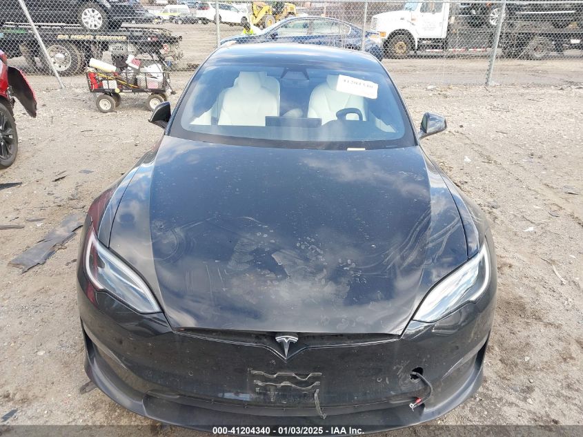 2022 Tesla Model S Dual Motor All-Wheel Drive VIN: 5YJSA1E54NF476793 Lot: 41204340