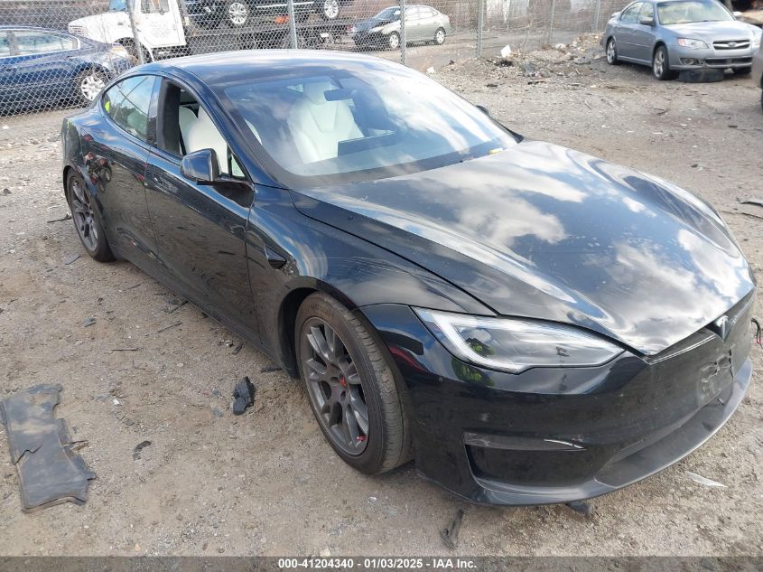 2022 Tesla Model S Dual Motor All-Wheel Drive VIN: 5YJSA1E54NF476793 Lot: 41204340