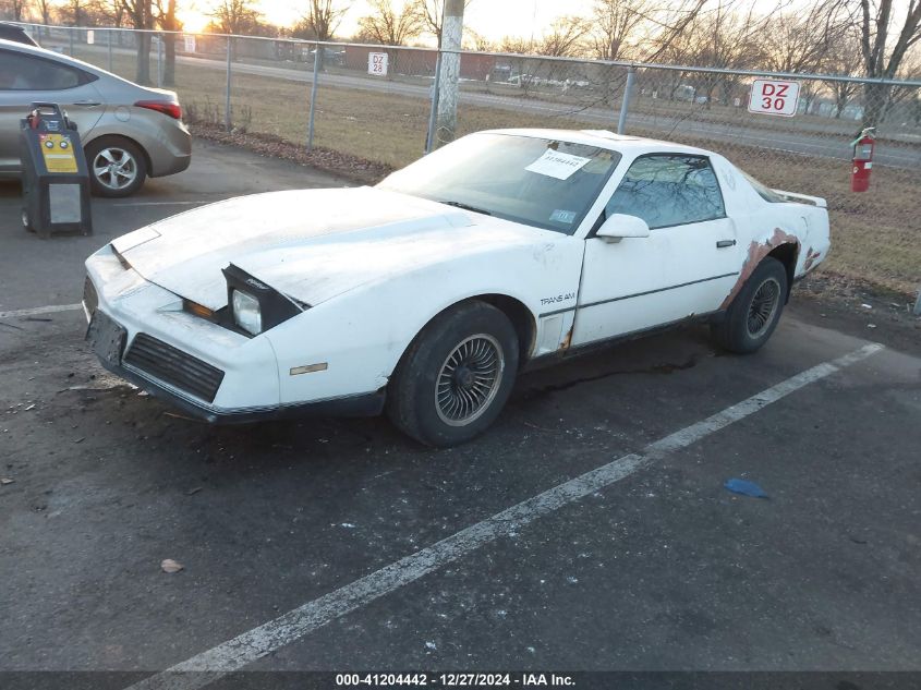 1984 Pontiac Firebird Trans Am VIN: 1G2AW87H4EN205896 Lot: 41204442