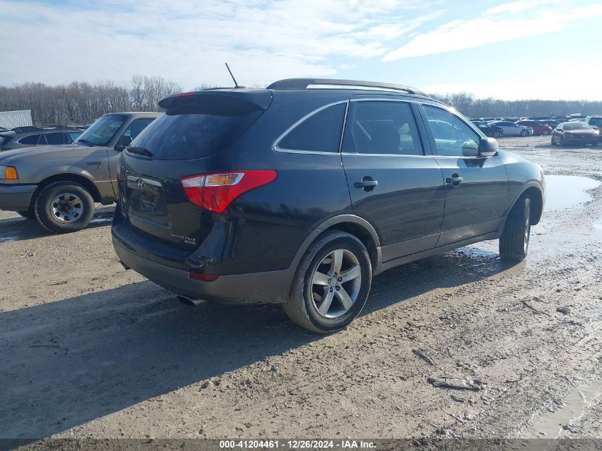 2007 Hyundai Veracruz Gls/Limited/Se VIN: KM8NU73C17U010477 Lot: 41204461