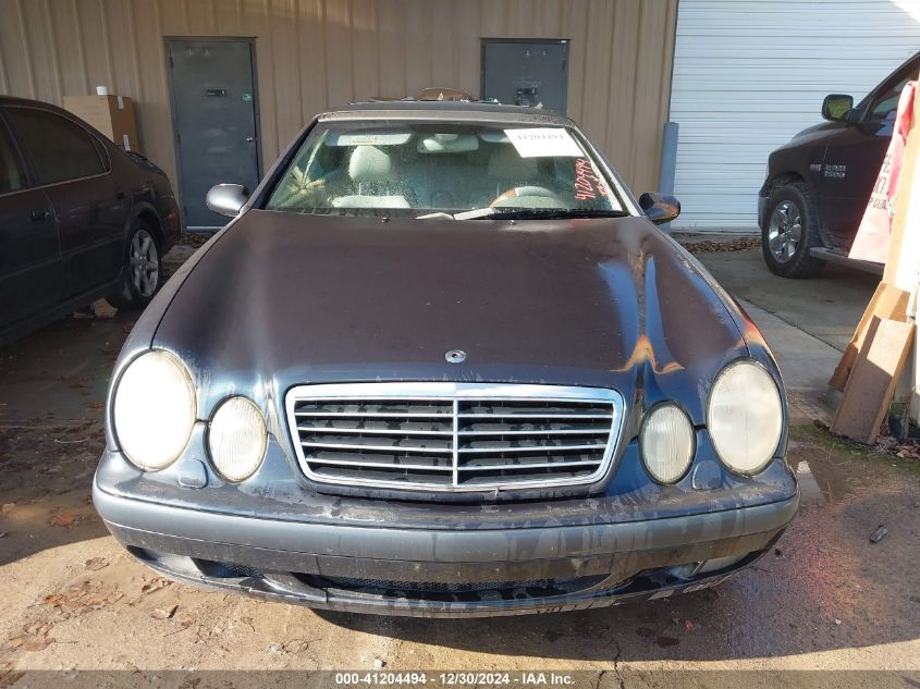 1999 Mercedes-Benz Clk 320 VIN: WDBLK65G7XT023895 Lot: 41204494