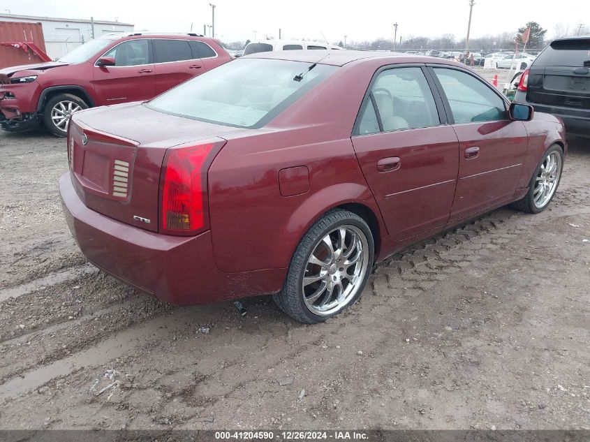 2003 Cadillac Cts Standard VIN: 1G6DM57N630133633 Lot: 41204590