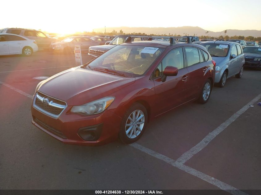 2013 Subaru Impreza Premium VIN: JF1GPAC6XD2800837 Lot: 41204638