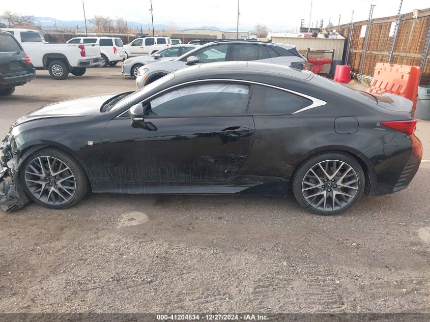 2015 Lexus Rc 350 VIN: JTHSE5BC9F5001480 Lot: 41204834