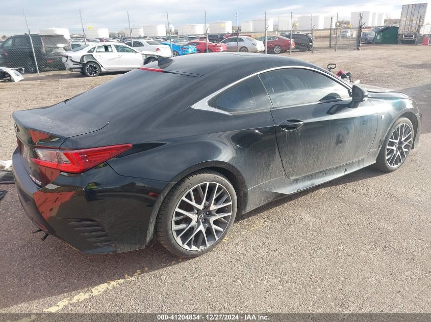 2015 Lexus Rc 350 VIN: JTHSE5BC9F5001480 Lot: 41204834