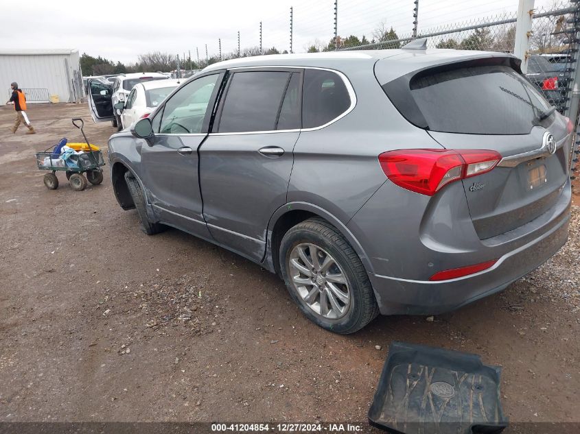 2019 Buick Envision Fwd Essence VIN: LRBFXCSA6KD021586 Lot: 41204854