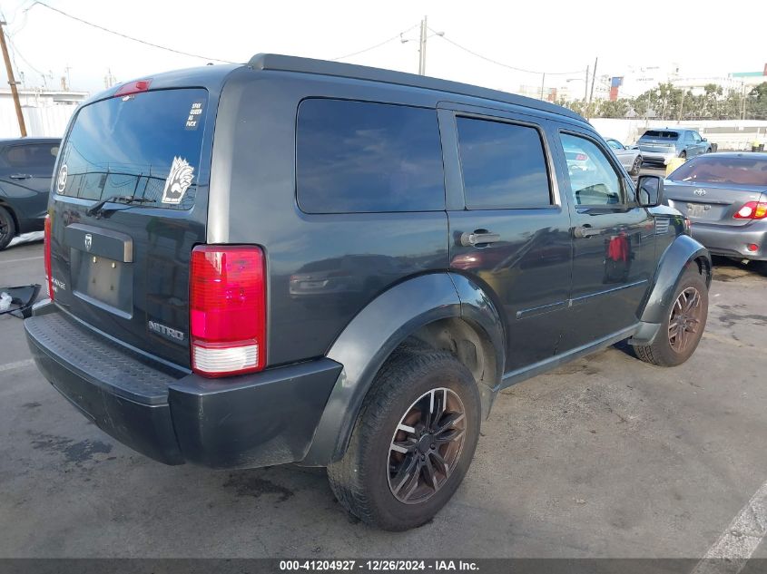 2011 Dodge Nitro Heat VIN: 1D4PT4GX9BW528803 Lot: 41204927