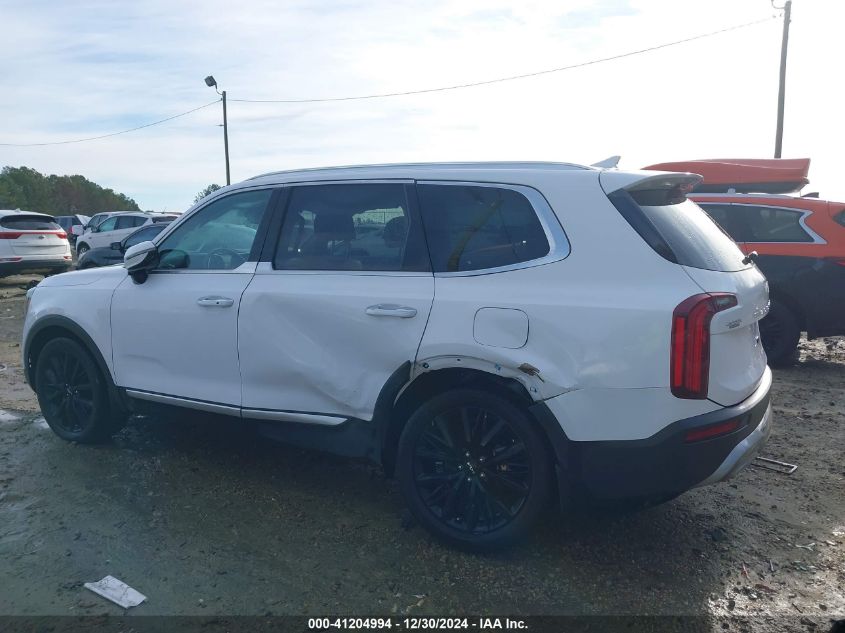 2022 Kia Telluride Sx VIN: 5XYP54HC2NG257653 Lot: 41204994