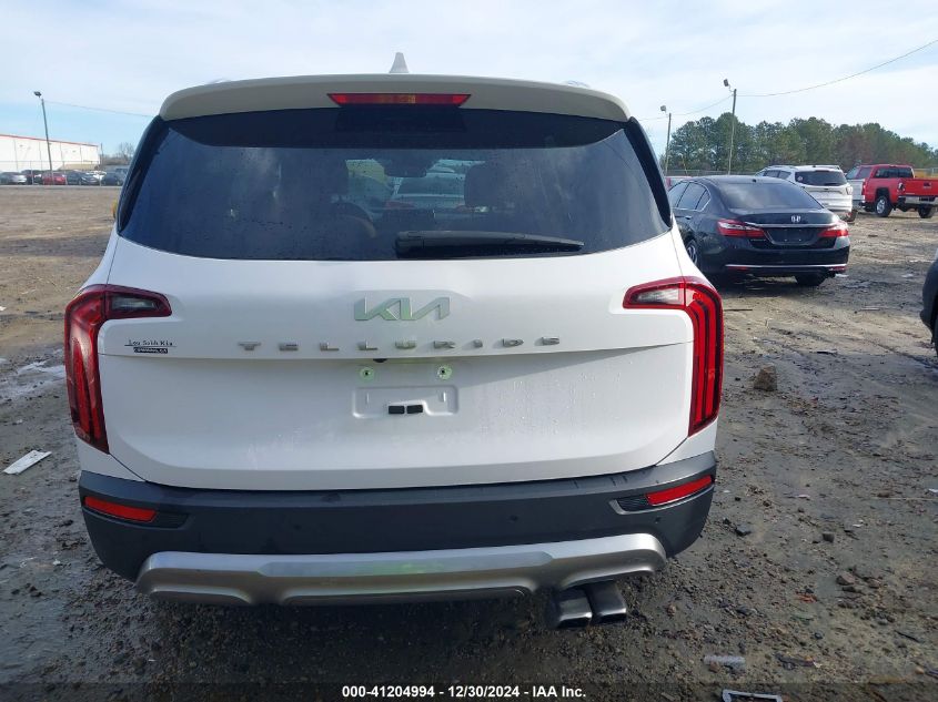 2022 Kia Telluride Sx VIN: 5XYP54HC2NG257653 Lot: 41204994