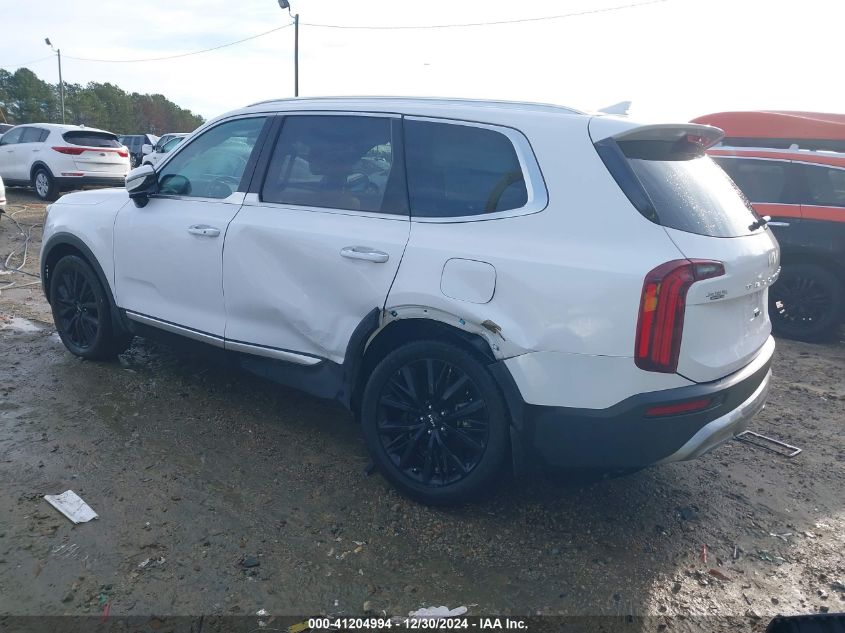 2022 Kia Telluride Sx VIN: 5XYP54HC2NG257653 Lot: 41204994