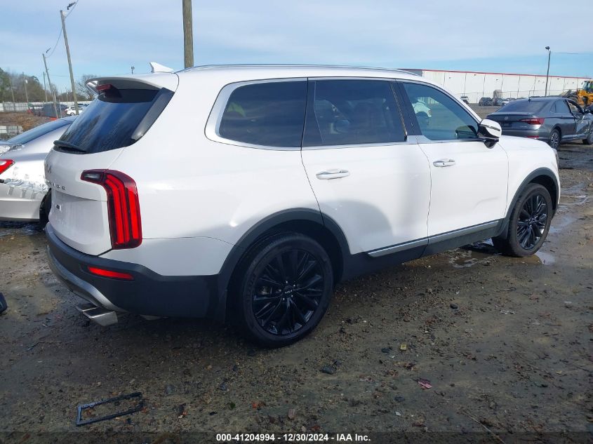 2022 Kia Telluride Sx VIN: 5XYP54HC2NG257653 Lot: 41204994