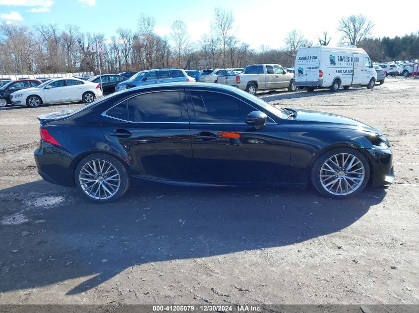 2015 Lexus Is 250 VIN: JTHCF1D22F5019222 Lot: 41205079