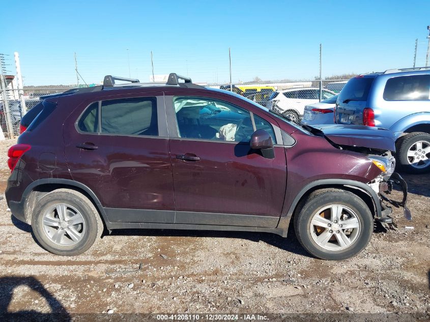 2021 Chevrolet Trax Fwd Lt VIN: KL7CJLSB4MB308645 Lot: 41205110