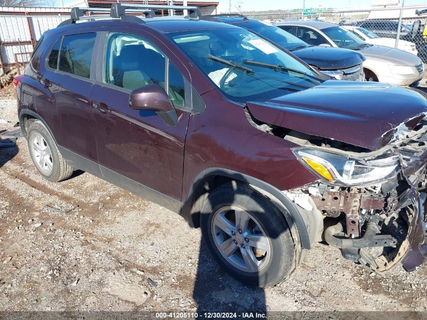 2021 Chevrolet Trax Fwd Lt VIN: KL7CJLSB4MB308645 Lot: 41205110