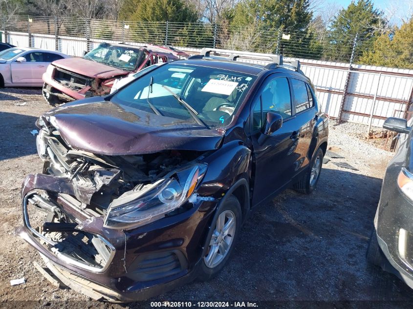 2021 Chevrolet Trax Fwd Lt VIN: KL7CJLSB4MB308645 Lot: 41205110