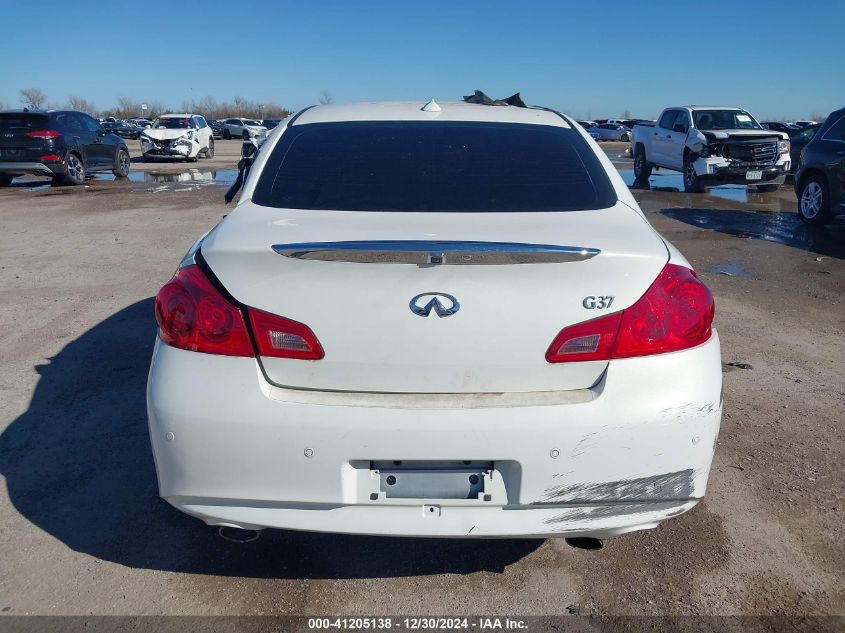 2011 Infiniti G37 Journey VIN: JN1CV6AP4BM509598 Lot: 41205138