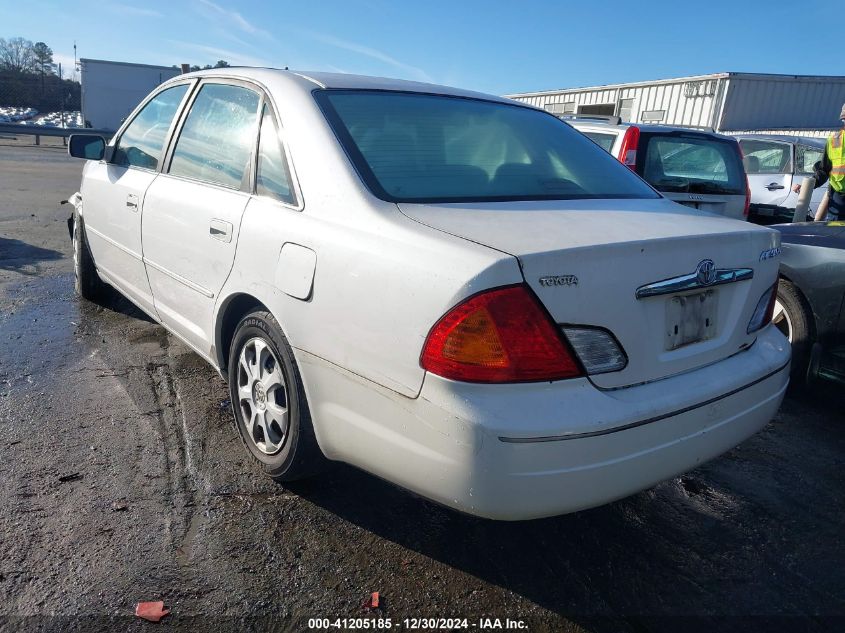 2001 Toyota Avalon Xl/Xls VIN: 4T1BF28B61U147891 Lot: 41205185