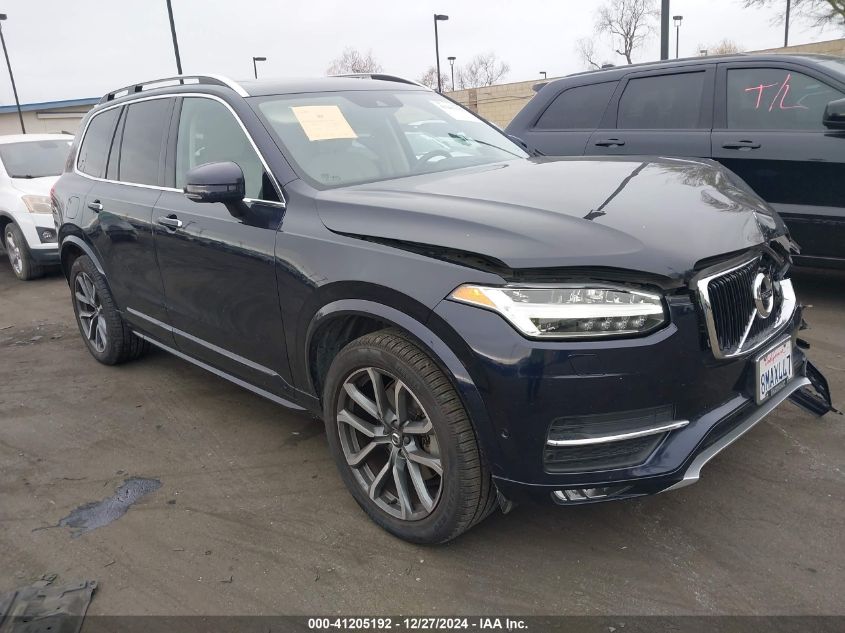 2019 Volvo Xc90 T6 Momentum VIN: YV4A22PK2K1513407 Lot: 41205192