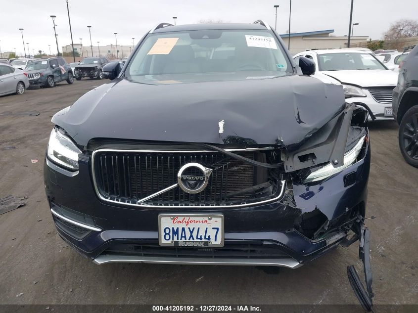 2019 Volvo Xc90 T6 Momentum VIN: YV4A22PK2K1513407 Lot: 41205192