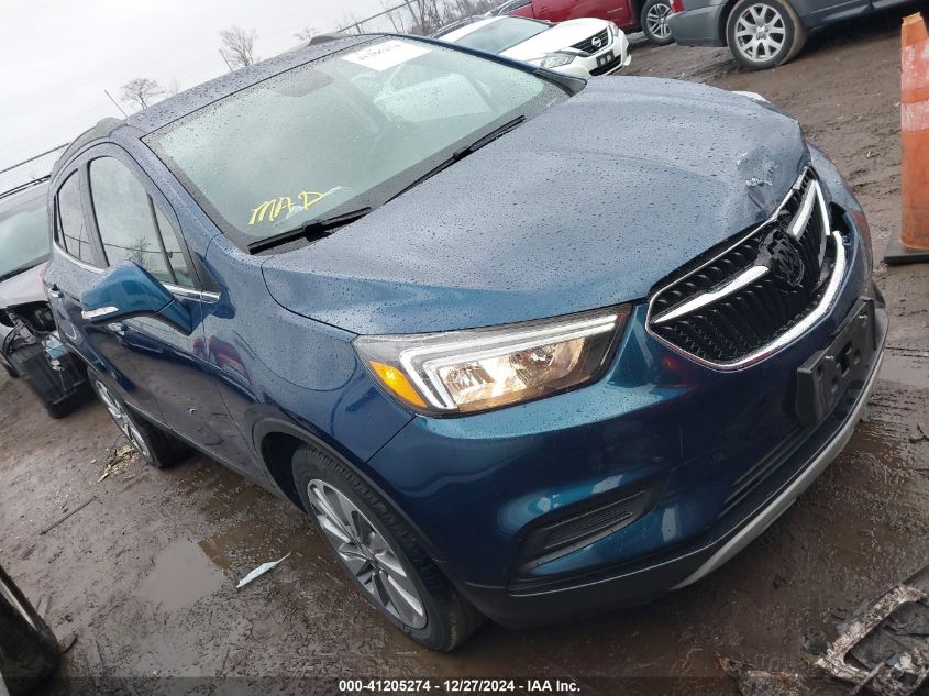 2019 Buick Encore Fwd Preferred VIN: KL4CJASBXKB836222 Lot: 41205274