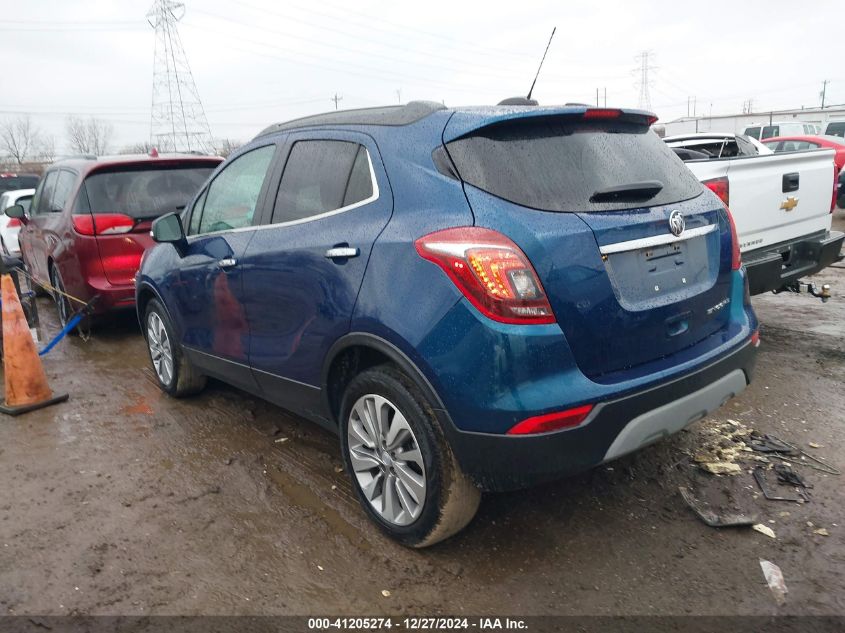 2019 Buick Encore Fwd Preferred VIN: KL4CJASBXKB836222 Lot: 41205274