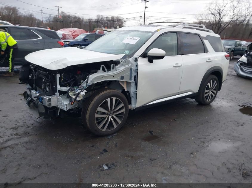 2024 Nissan Pathfinder Platinum 4Wd VIN: 5N1DR3DKXRC264158 Lot: 41205283