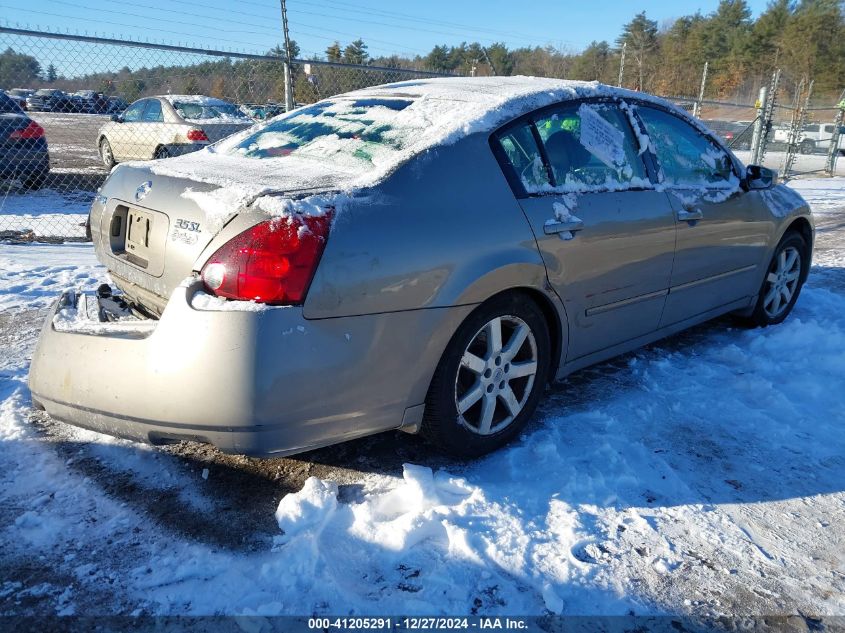 2006 Nissan Maxima 3.5 Sl VIN: 1N4BA41E26C811724 Lot: 41205291