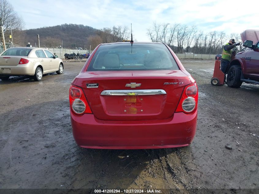 2013 Chevrolet Sonic Lt Auto VIN: 1G1JC5SH8D4148299 Lot: 41205294