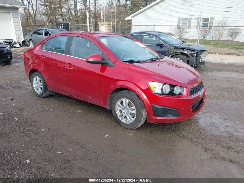 2013 Chevrolet Sonic Lt Auto VIN: 1G1JC5SH8D4148299 Lot: 41205294