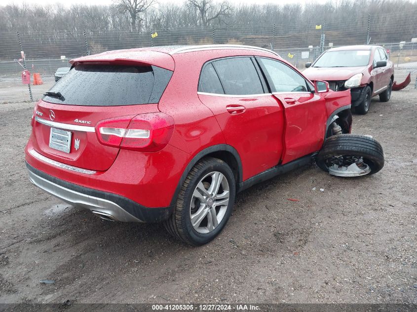 2017 Mercedes-Benz Gla 250 4Matic VIN: WDCTG4GBXHJ318599 Lot: 41205305