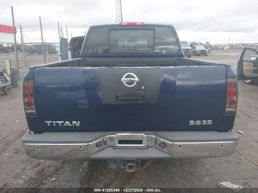 2010 Nissan Titan Se VIN: 1N6AA0ED4AN324678 Lot: 41205346