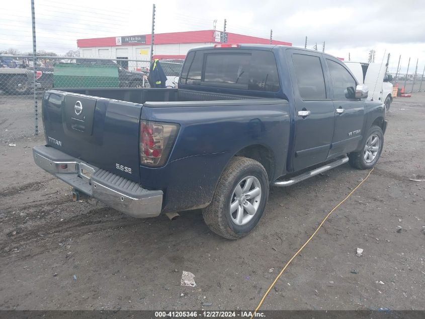 2010 Nissan Titan Se VIN: 1N6AA0ED4AN324678 Lot: 41205346