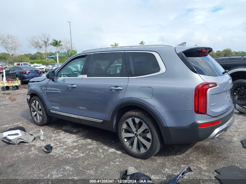 2022 Kia Telluride S VIN: 5XYP6DHC8NG237985 Lot: 41205347