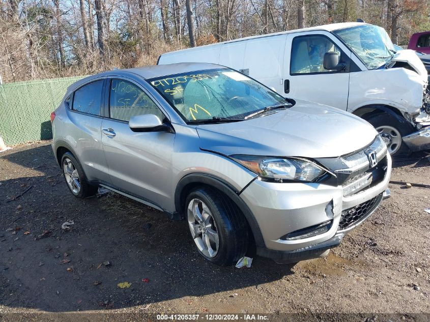 2017 Honda Hr-V Lx VIN: 3CZRU6H31HG706523 Lot: 41205357