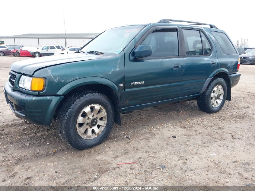 1998 Honda Passport Ex/Lx VIN: 4S6CM58W5W4415259 Lot: 41205389