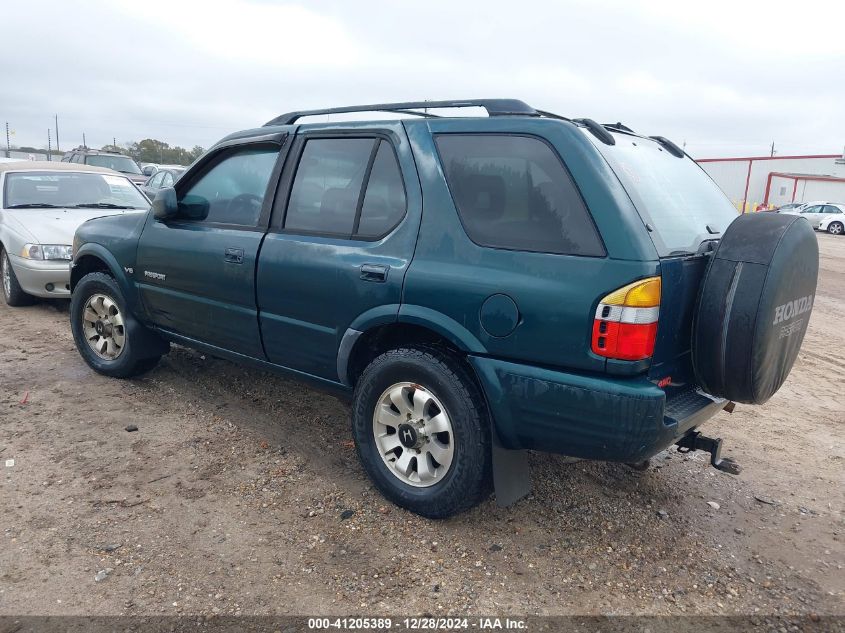 1998 Honda Passport Ex/Lx VIN: 4S6CM58W5W4415259 Lot: 41205389