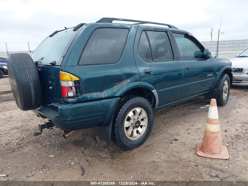 1998 Honda Passport Ex/Lx VIN: 4S6CM58W5W4415259 Lot: 41205389