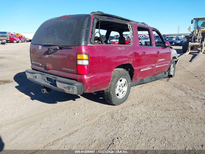 2004 Chevrolet Suburban 1500 Lt VIN: 3GNEC16Z24G318784 Lot: 41205407