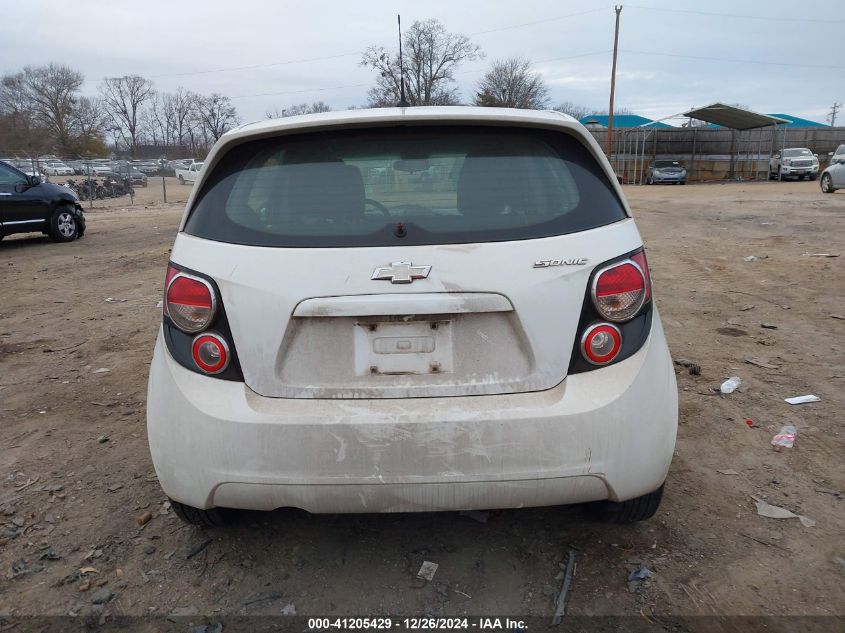 2012 Chevrolet Sonic 2Ls VIN: 1G1JA6SH9C4140674 Lot: 41205429