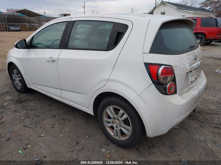 2012 Chevrolet Sonic 2Ls VIN: 1G1JA6SH9C4140674 Lot: 41205429