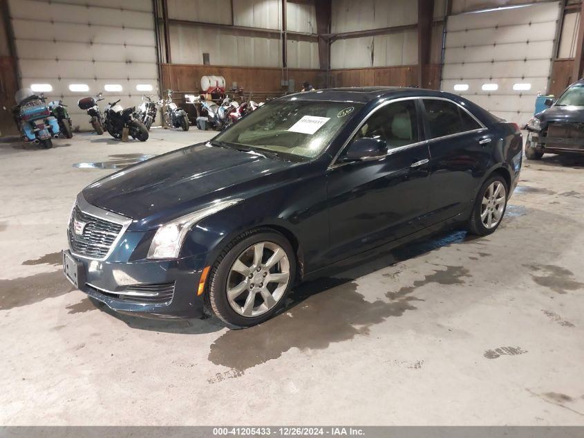 2015 Cadillac Ats Luxury VIN: 1G6AH5RX1F0130312 Lot: 41205433