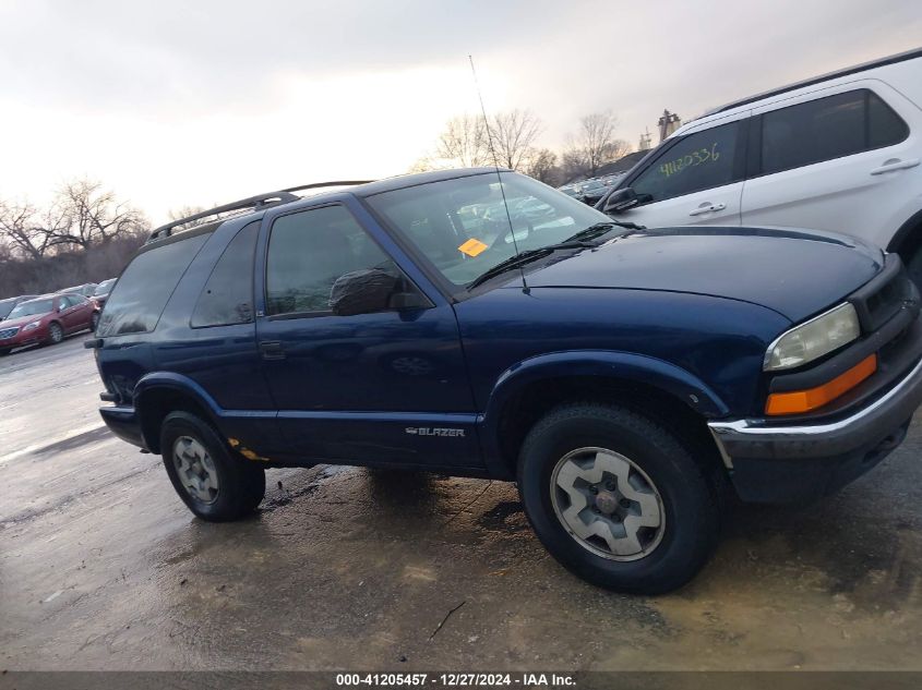 2001 Chevrolet Blazer Ls VIN: 1GNCT18W01K245784 Lot: 41205457