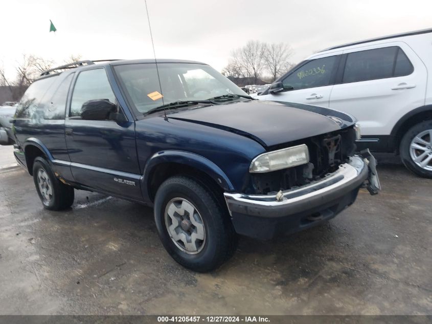 2001 Chevrolet Blazer Ls VIN: 1GNCT18W01K245784 Lot: 41205457