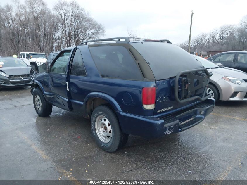 2001 Chevrolet Blazer Ls VIN: 1GNCT18W01K245784 Lot: 41205457