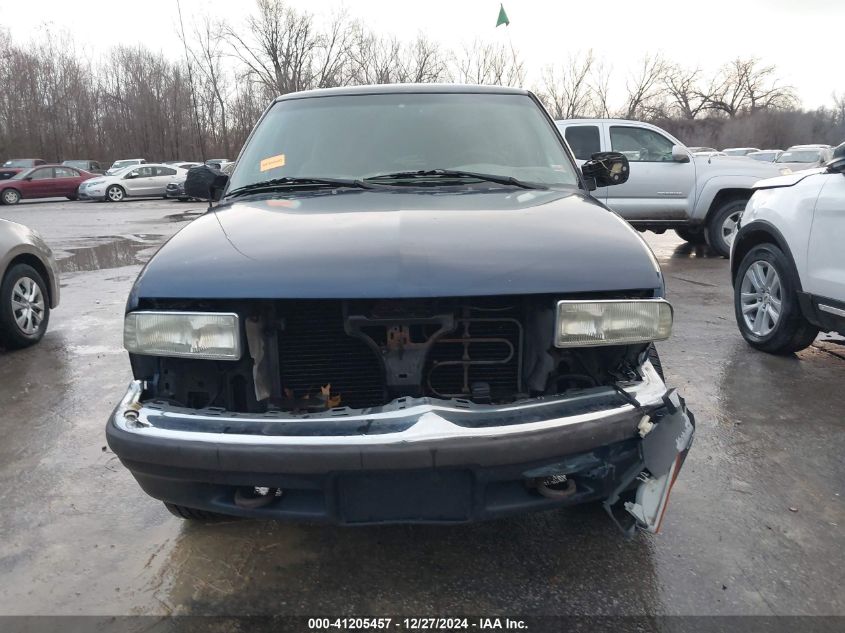 2001 Chevrolet Blazer Ls VIN: 1GNCT18W01K245784 Lot: 41205457