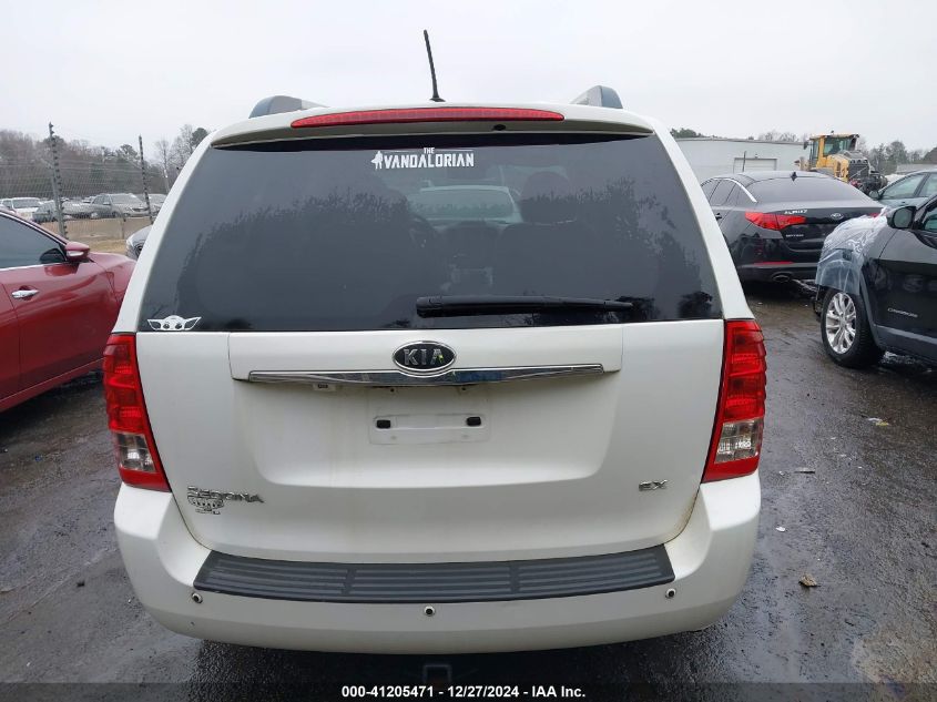 2011 Kia Sedona Ex VIN: KNDMH4C70B6402515 Lot: 41205471