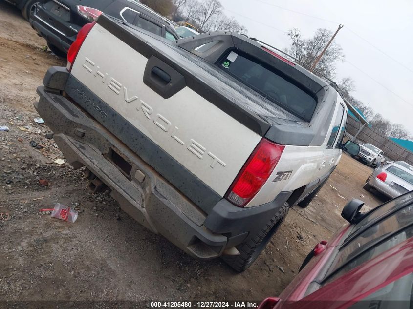 2003 Chevrolet Avalanche 1500 VIN: 3GNEK13T03G153562 Lot: 41205480