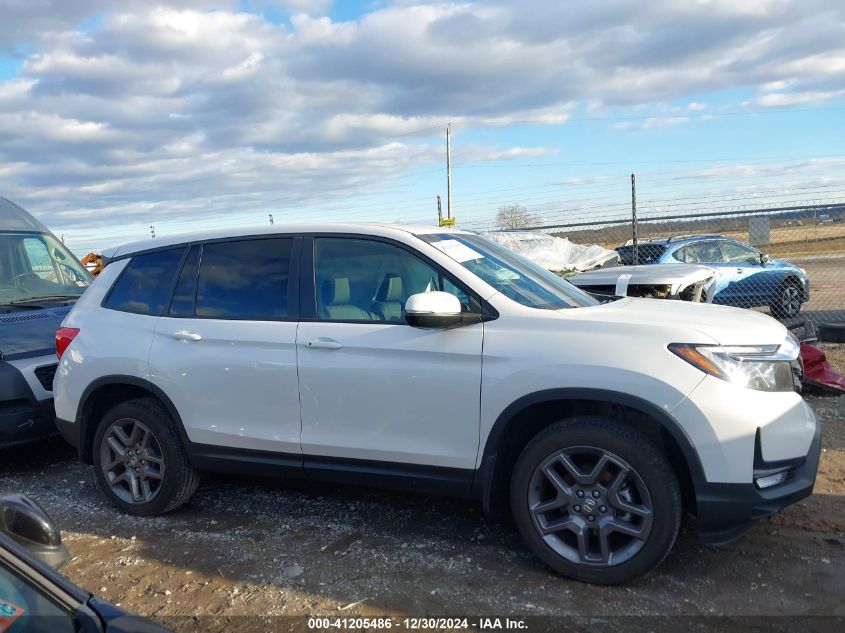 2023 Honda Passport Awd Ex-L VIN: 5FNYF8H50PB041370 Lot: 41205486