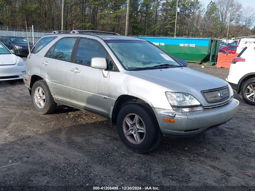 2001 Lexus Rx 300 VIN: JTJGF10U510109087 Lot: 41205495